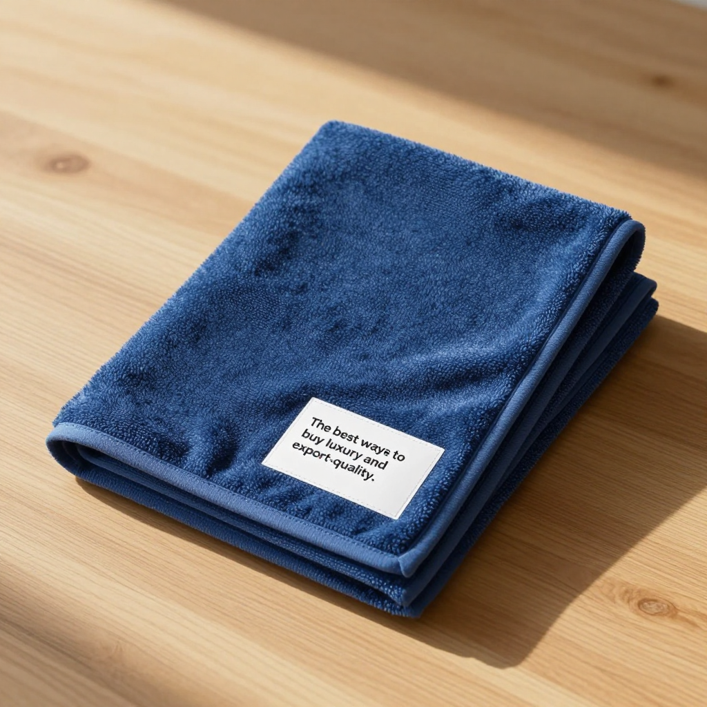 The best ways to buy luxury and export-quality towels.
