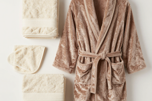 The best towel set for couples: the 10-piece Doronkh Cotton set or the Arista embroidered velvet bathrobe?