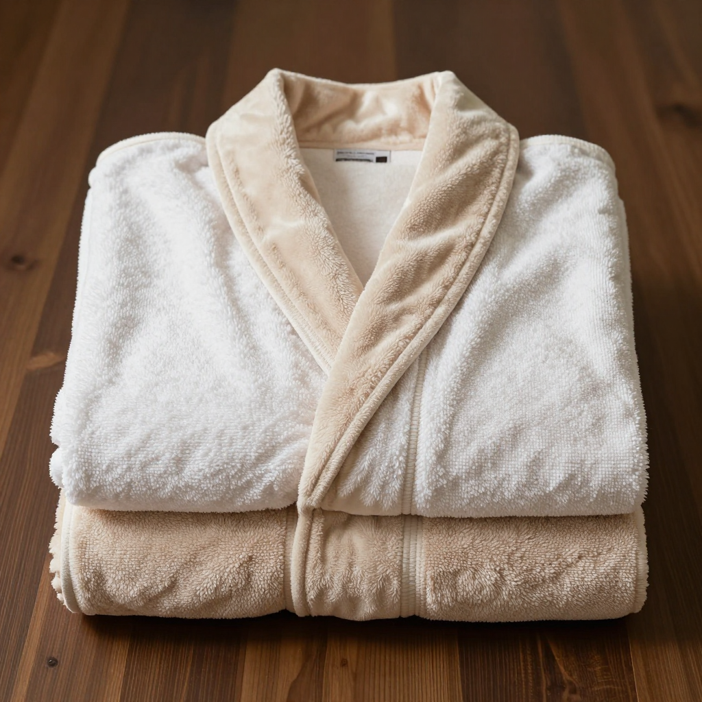 Which towel set is better for couples: the 10-piece Doronkh Cotton set or the Arista embroidered velvet robe?