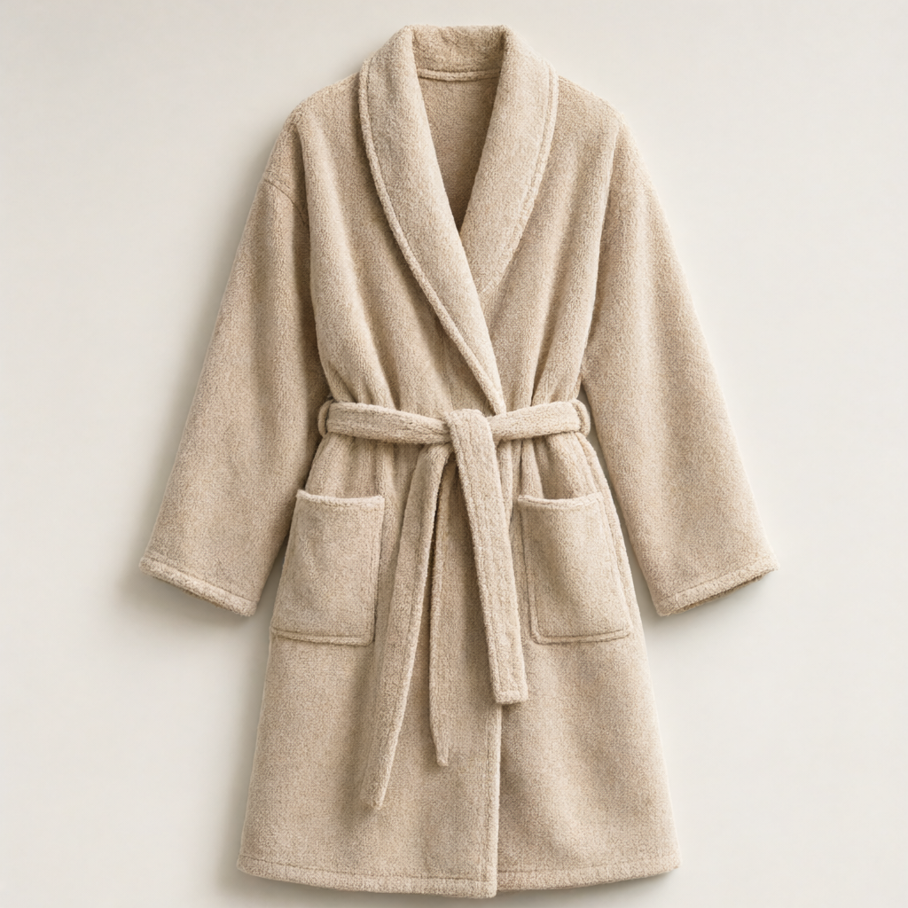 The difference between a two-sided cotton and velvet bathrobe towel: which is better for everyday washing?