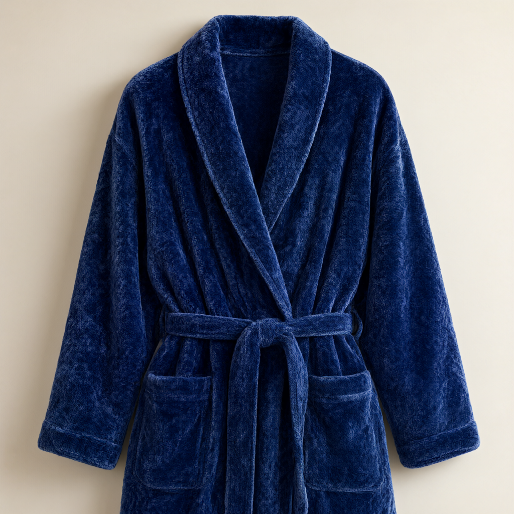 Which is better for a bathrobe towel: jacquard velvet or embroidered velvet?