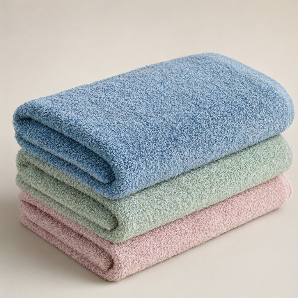 Why doesn’t the two-ply towel shed lint, but the velour towel becomes rough?